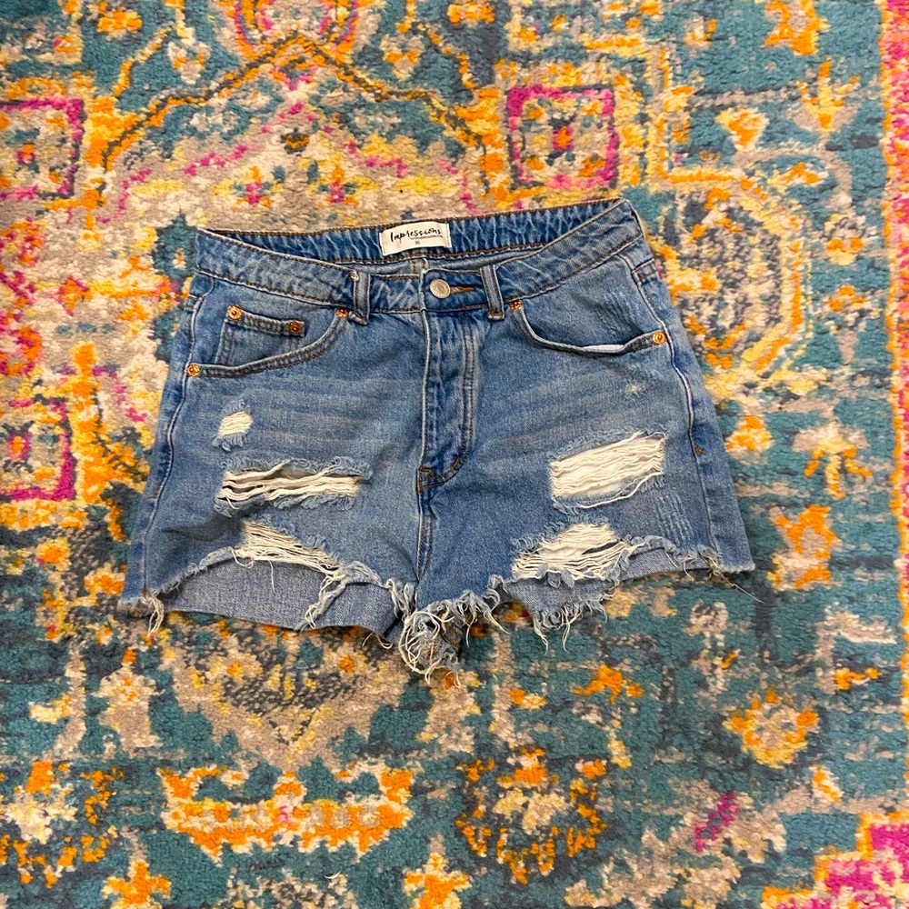 Impressions boutique denim shorts
